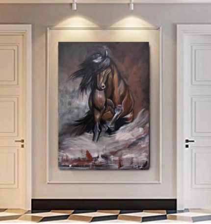 horse painting