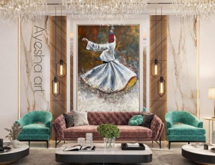 Sufism abstract art