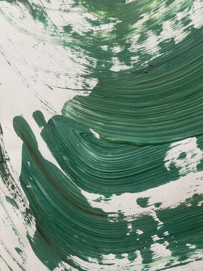 Teal modern abstract - Image 7