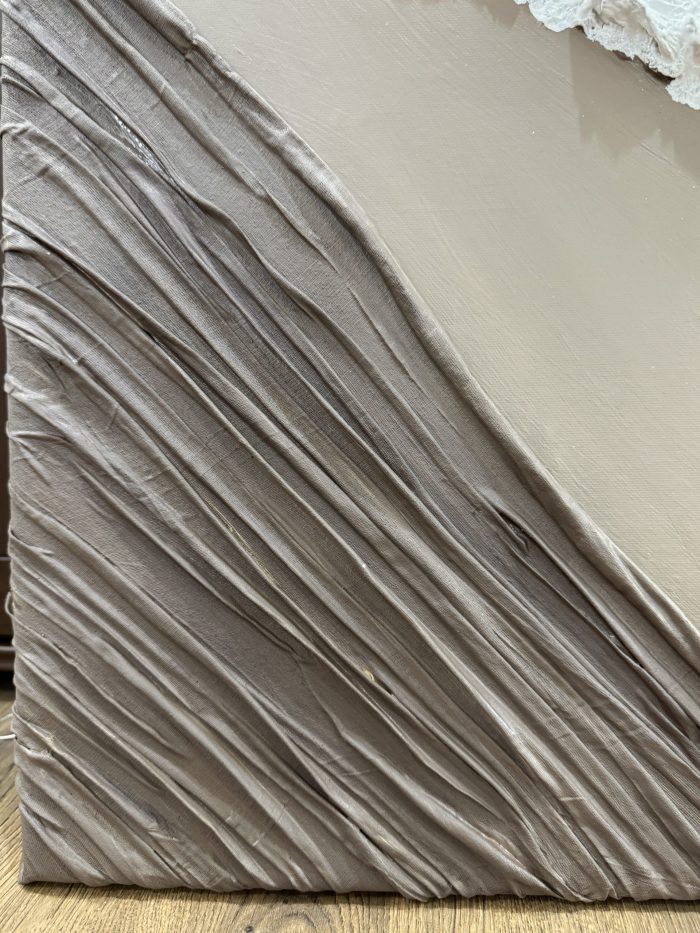 Brown beige and white 3D art - Image 8