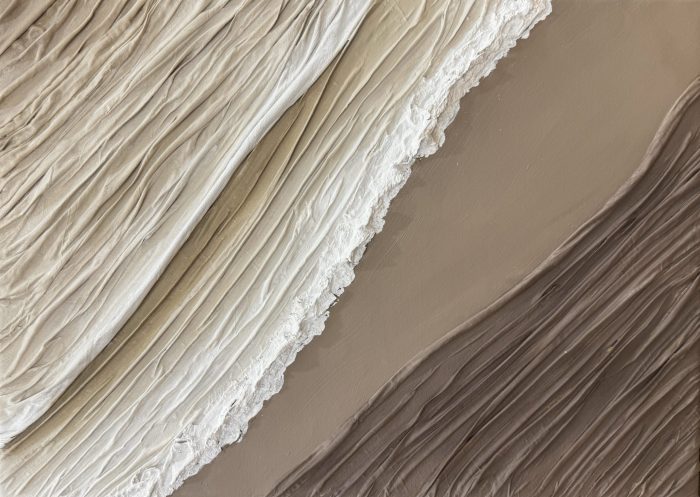 Brown beige and white 3D art - Image 7