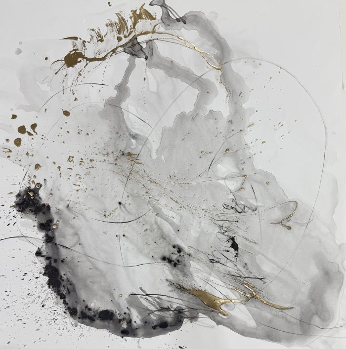 “Ethereal Currents” Modern abstract - Image 2